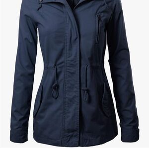 TWO women’s large anorak jackets